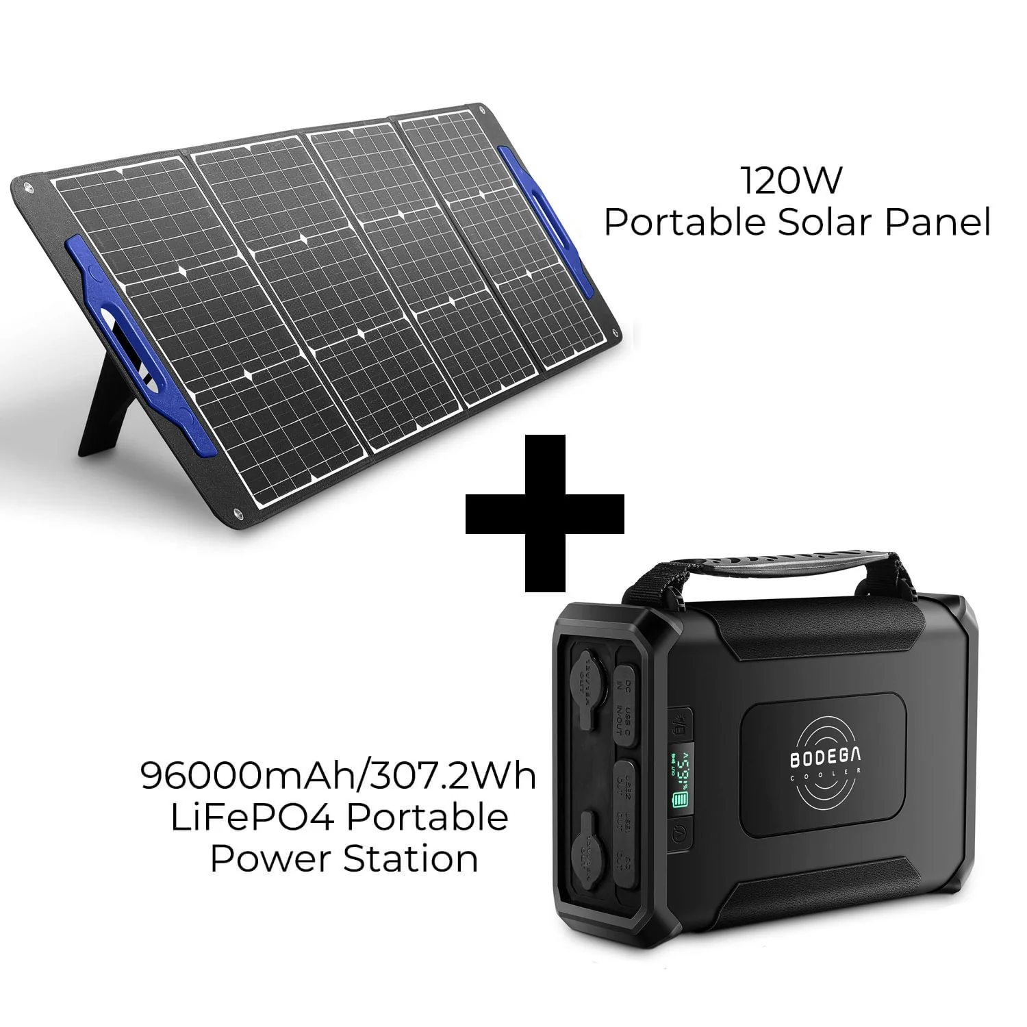 BODEGAcooler 120W Portable Solar Panel Alternative Clean Source - Image 13