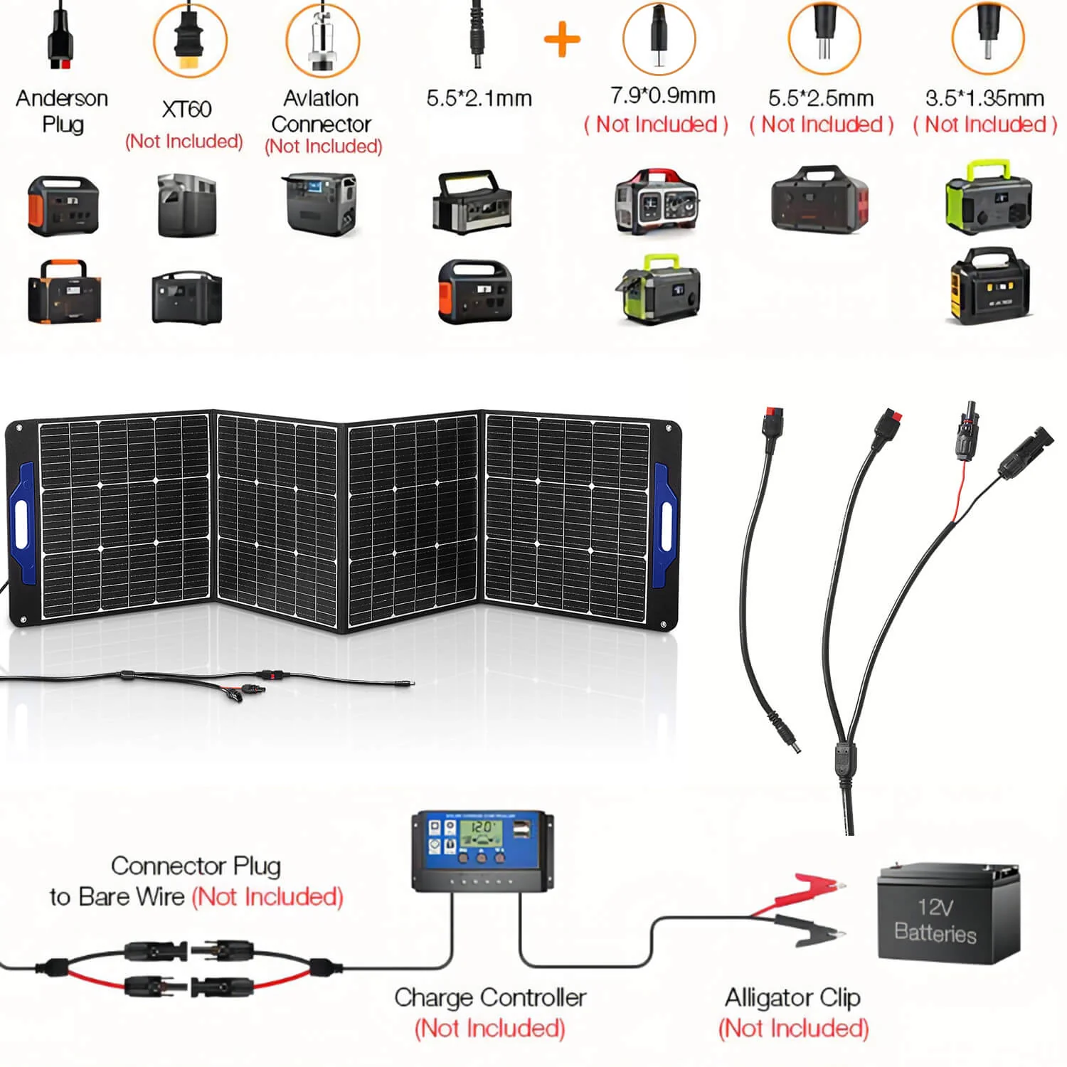 BODEGAcooler 200W Portable Solar Panel Eco-Friendly Source - Image 8
