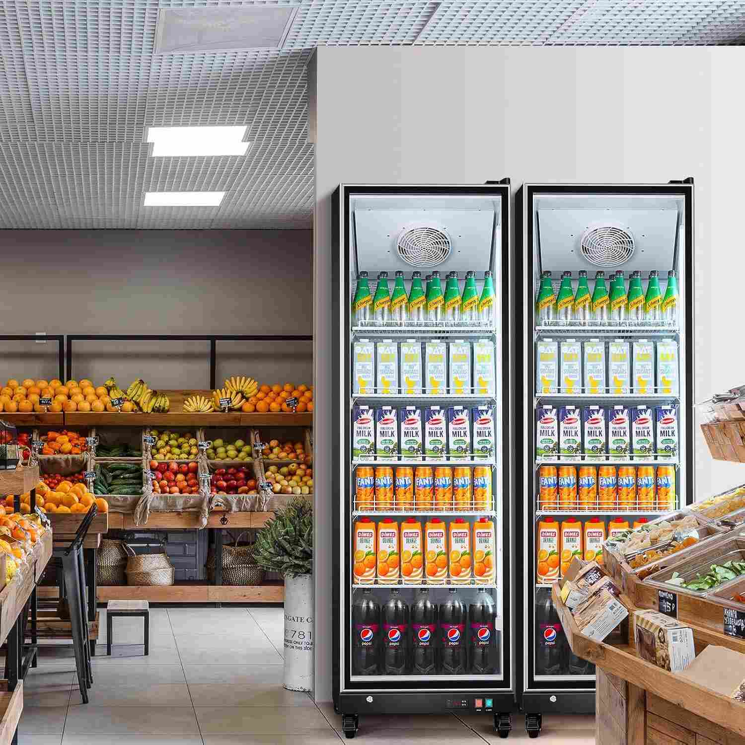 BODEGAcooler 18.1 Cu.Ft Commercial Merchandiser Display Refrigerator - Image 3
