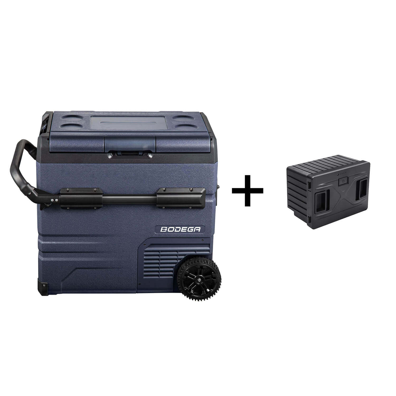 BODEGAcooler Portable Refrigerator 37qt/35L Dual Zone on Wheels TWW35 - Image 11