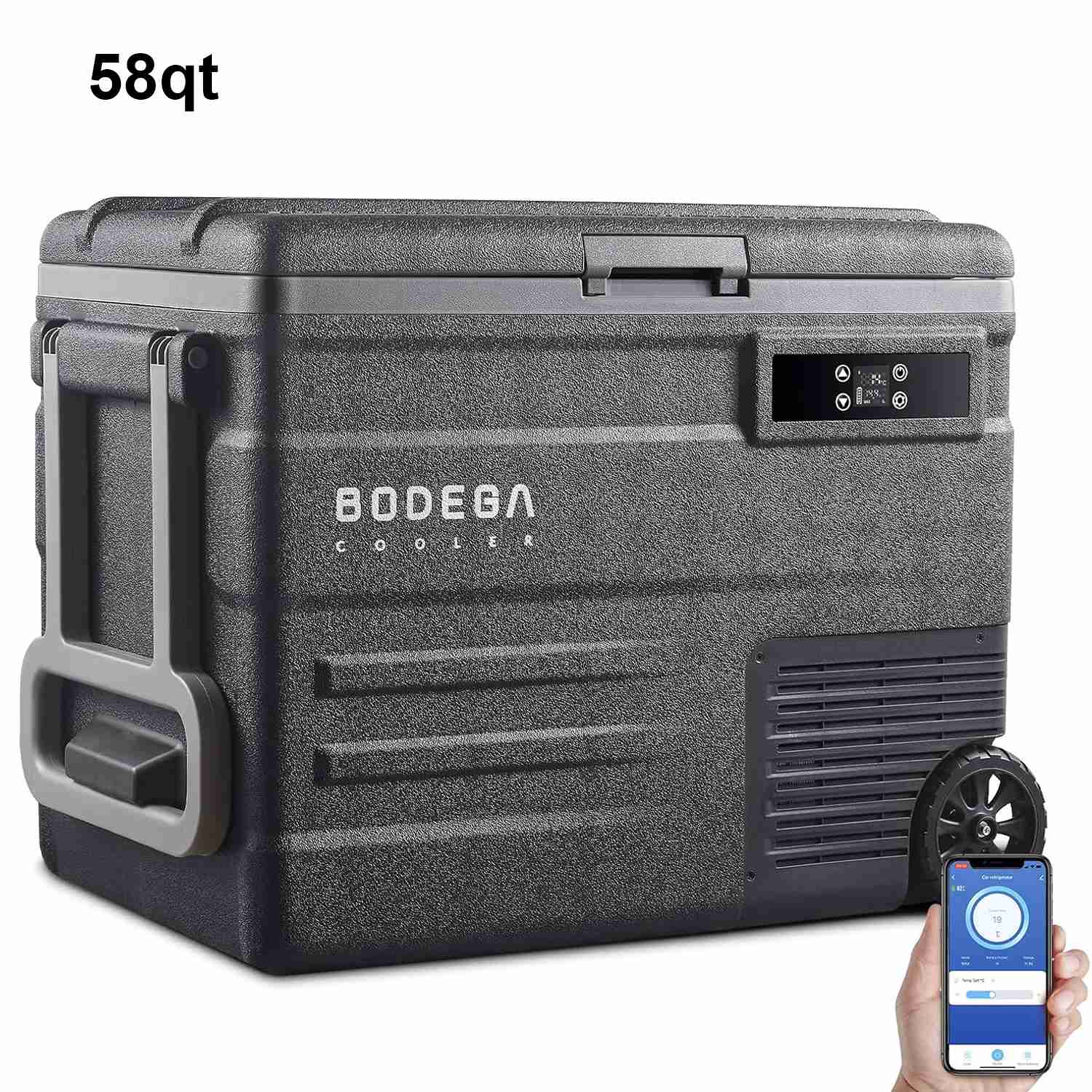 BODEGAcooler Single Zone Portable Freezer on Wheels 78qt - Image 12