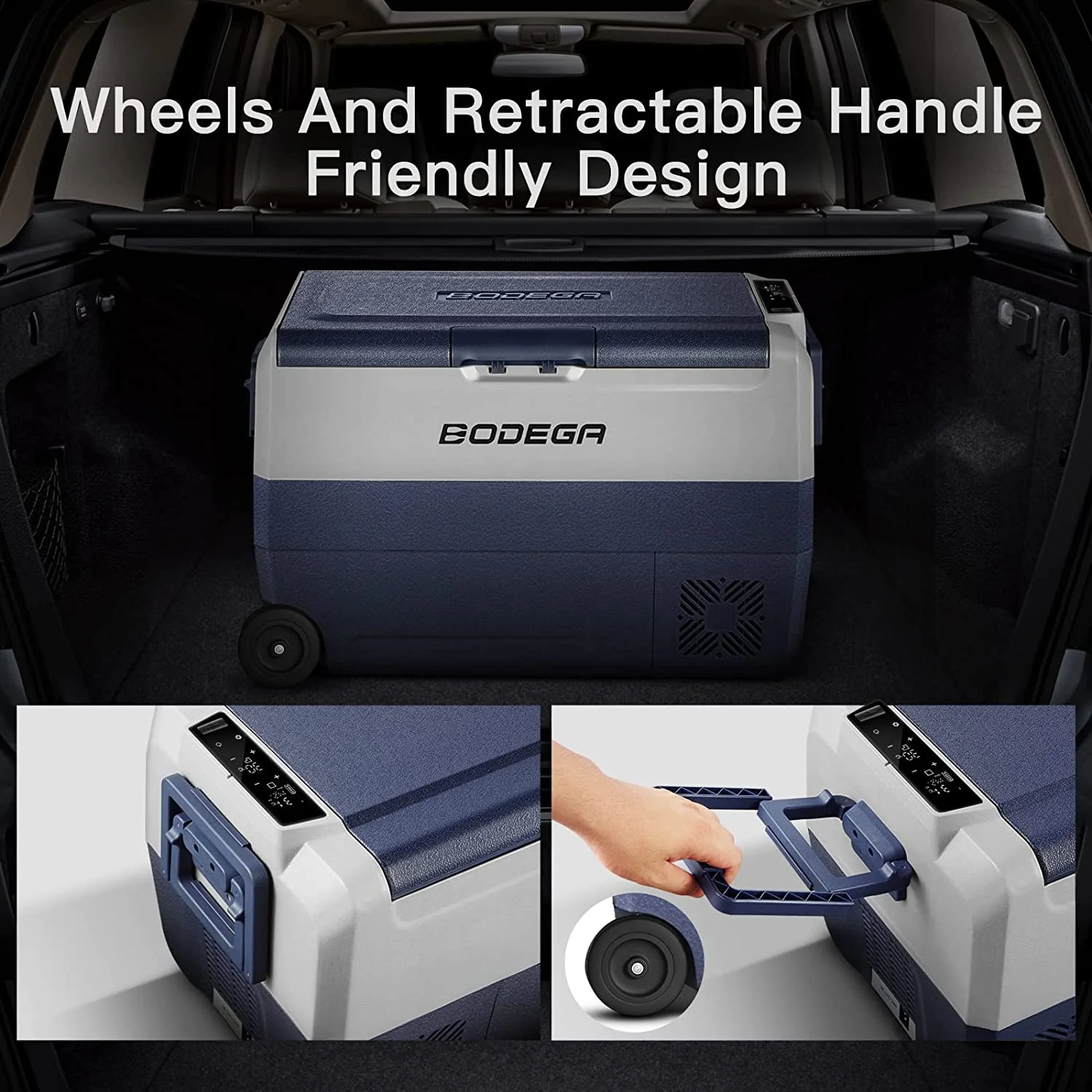 BODEGAcooler Portable Freezer 53qt/50L with Flexible Dual Zone T50 - Image 6