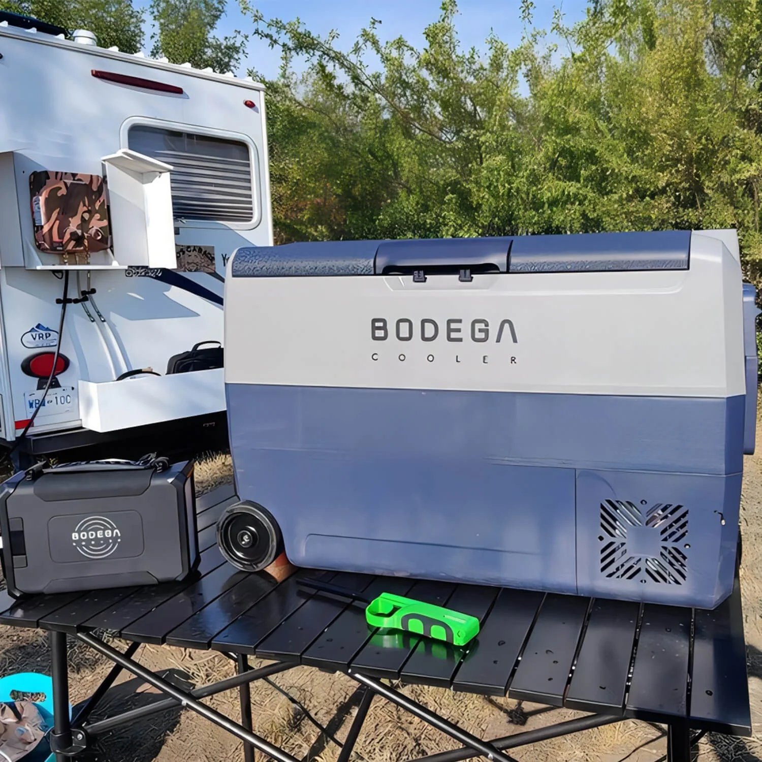 BODEGAcooler 12V Fridge 64qt/60L with Wheels Dual Zone T60 - Image 11
