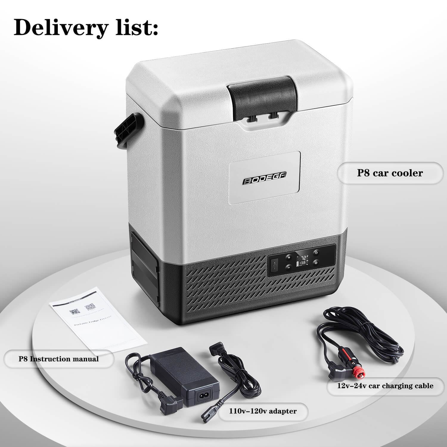 BODEGAcooler Mini Fridge P8 9Qt/8L - Image 12