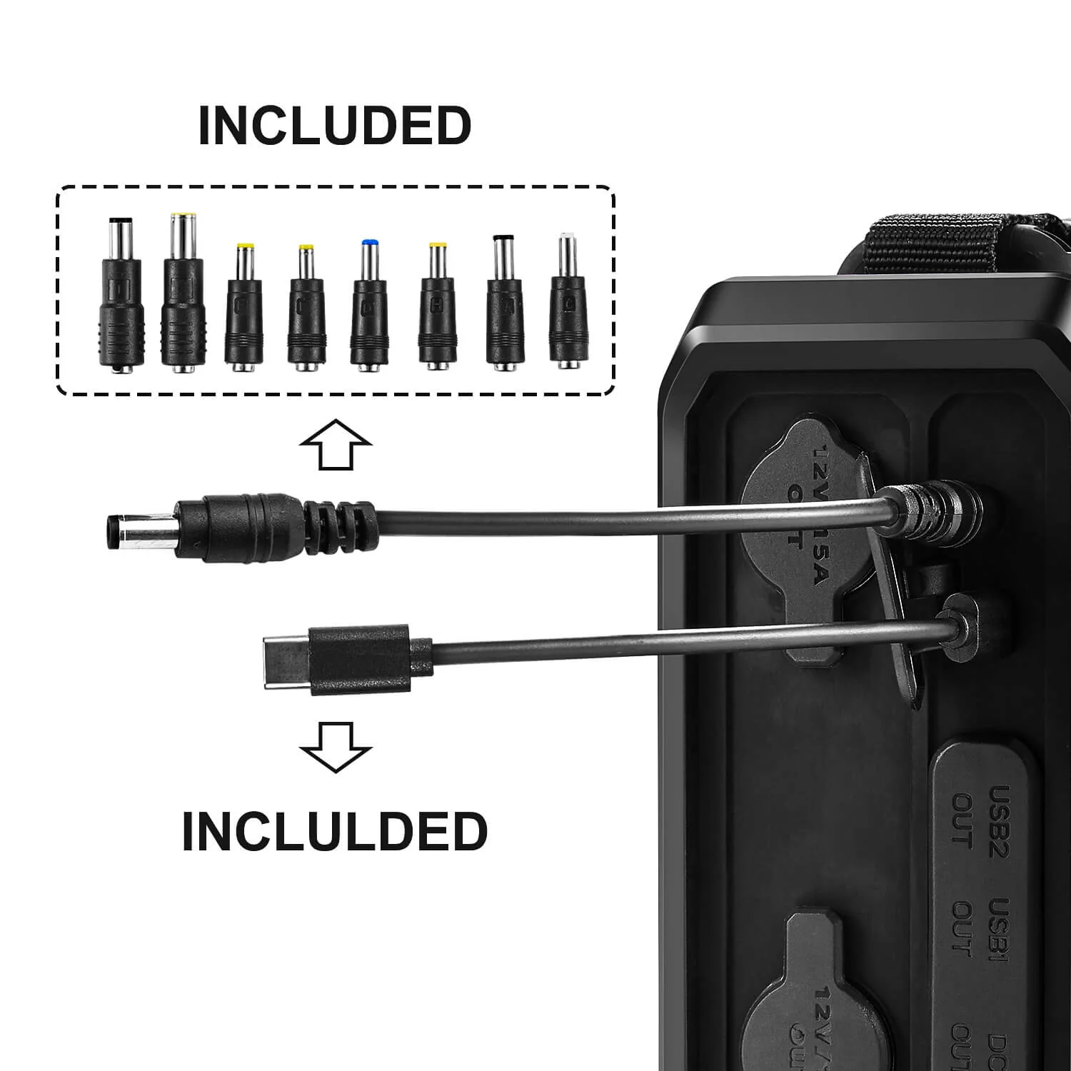 Bodegacooler 96000mAh/307.2Wh LiFePO4 Battery Backup GP50 for Outdoor Adventure - Image 6
