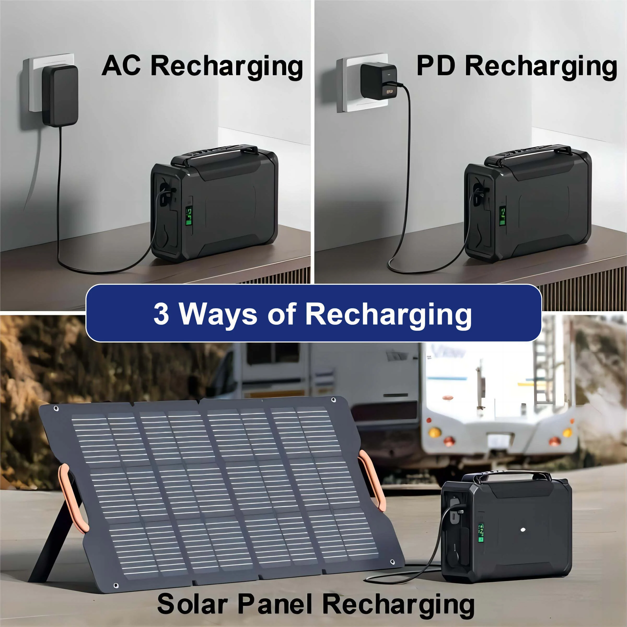 Bodegacooler 96000mAh/307.2Wh LiFePO4 Battery Backup GP50 for Outdoor Adventure - Image 9