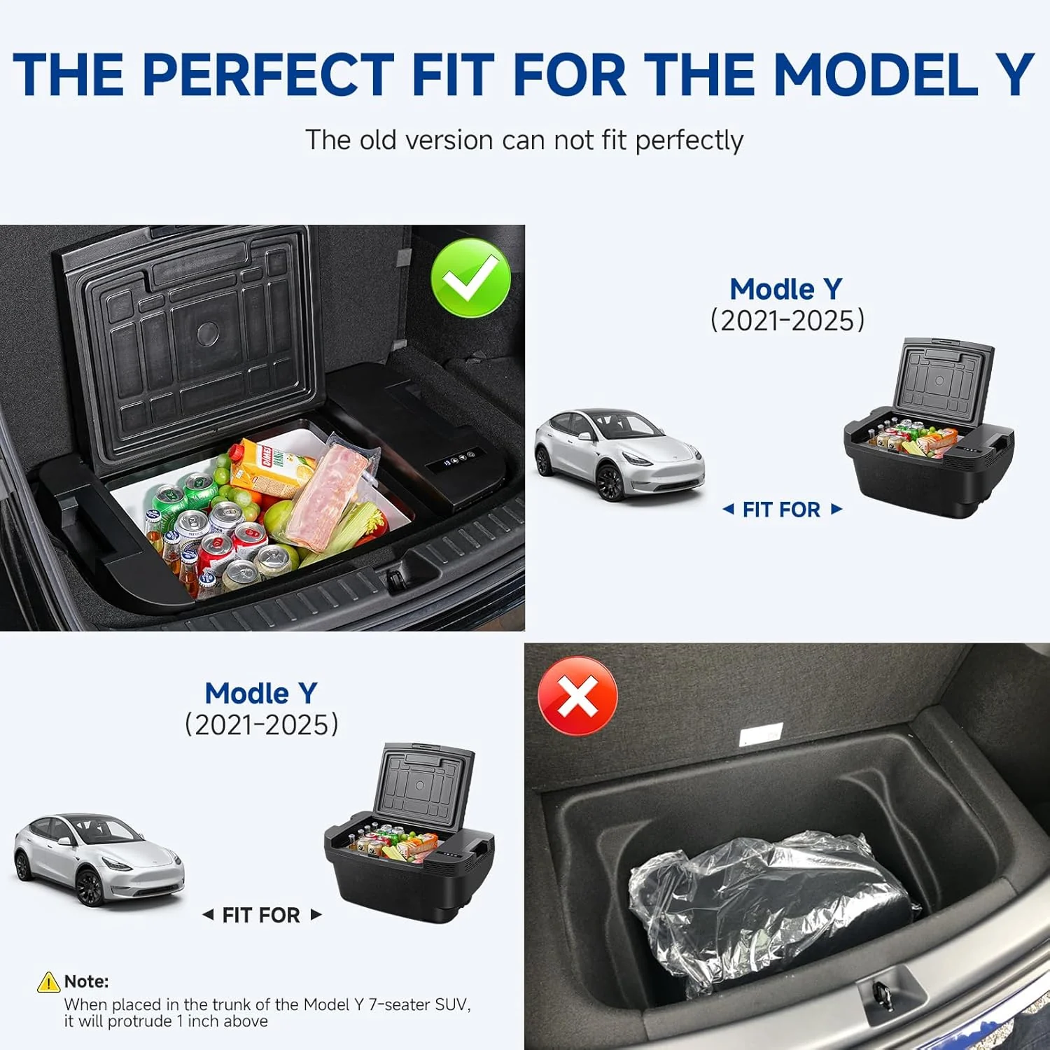 BODEGAcooler 12V 35L Car Refrigerator Perfect for Tesla Model Y - Image 3