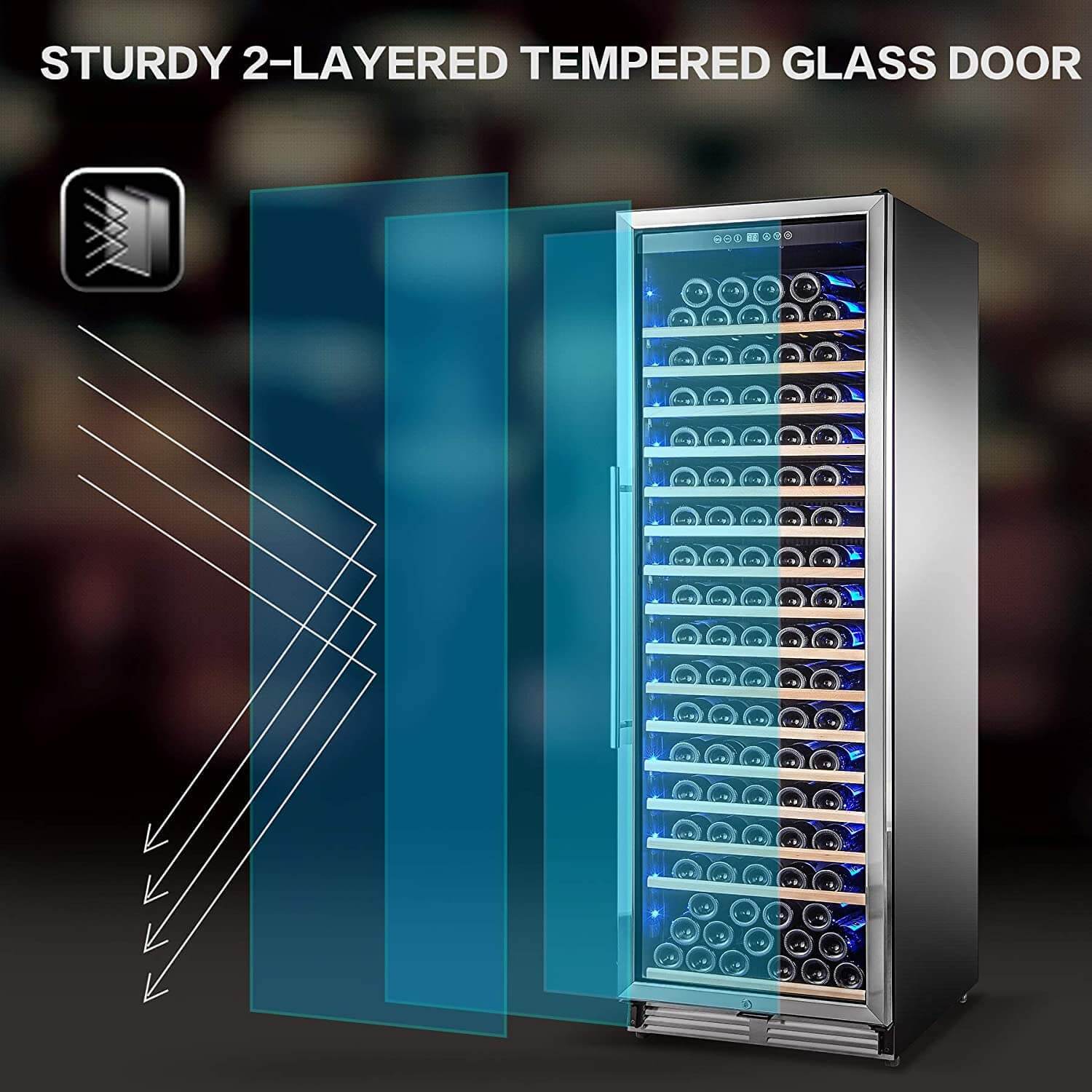 BODEGAcooler 24" Large Capacity Wine Cooler - Image 5