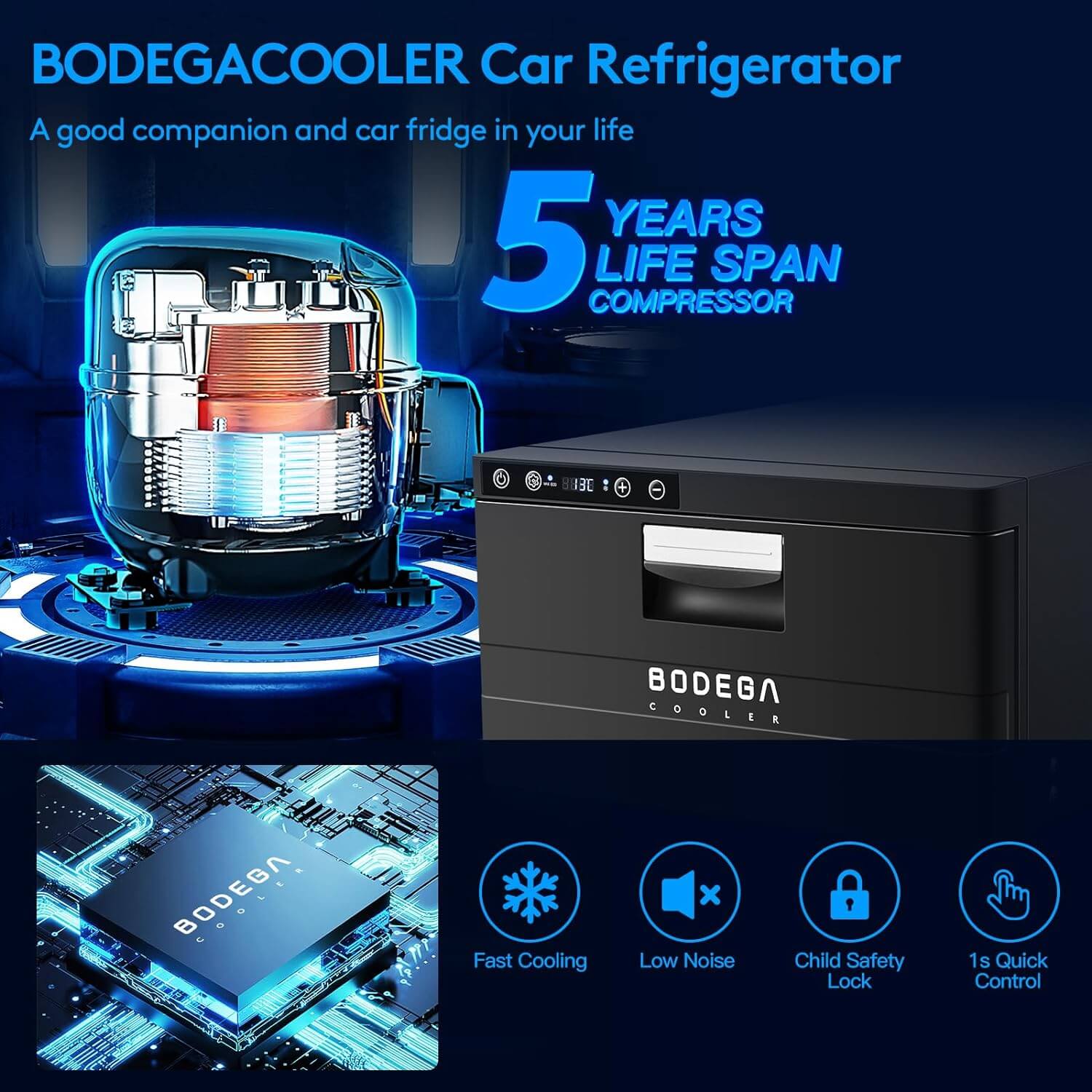 Bodegacooler Car Drawer Refrigerator 32.8QT - Image 8