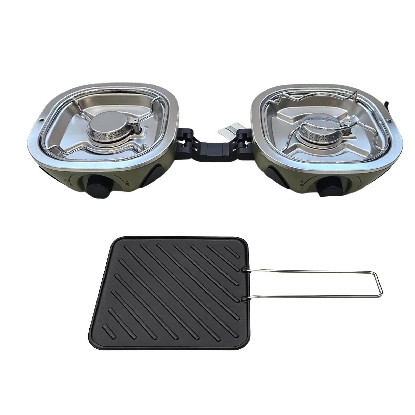 BODEGAcooler 2 Burner Camping Stove | Folding Propane Camp Stove - Image 16