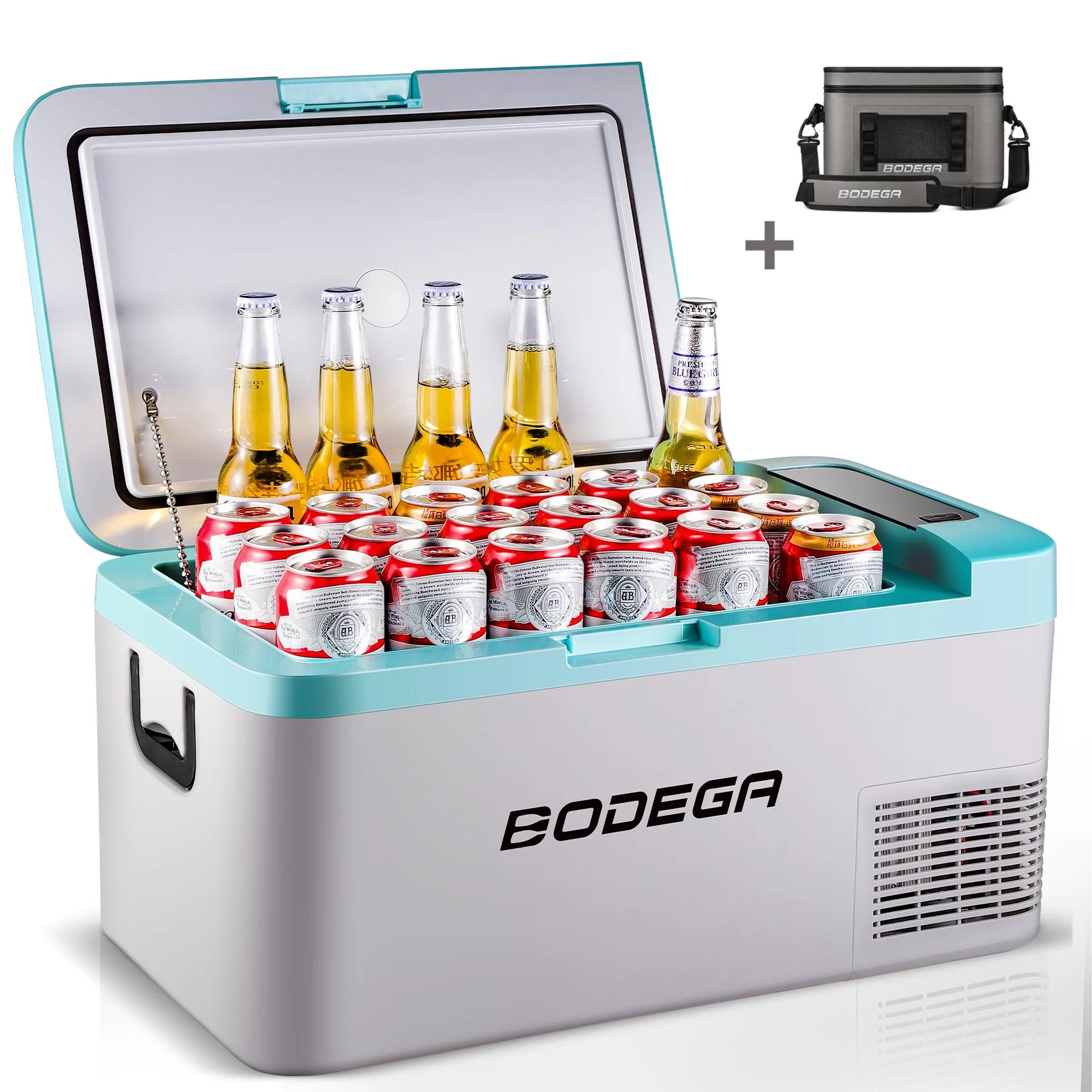 BODEGAcooler 20qt/18L Portable Car Fridge/Freezer K18 Bule - Image 10