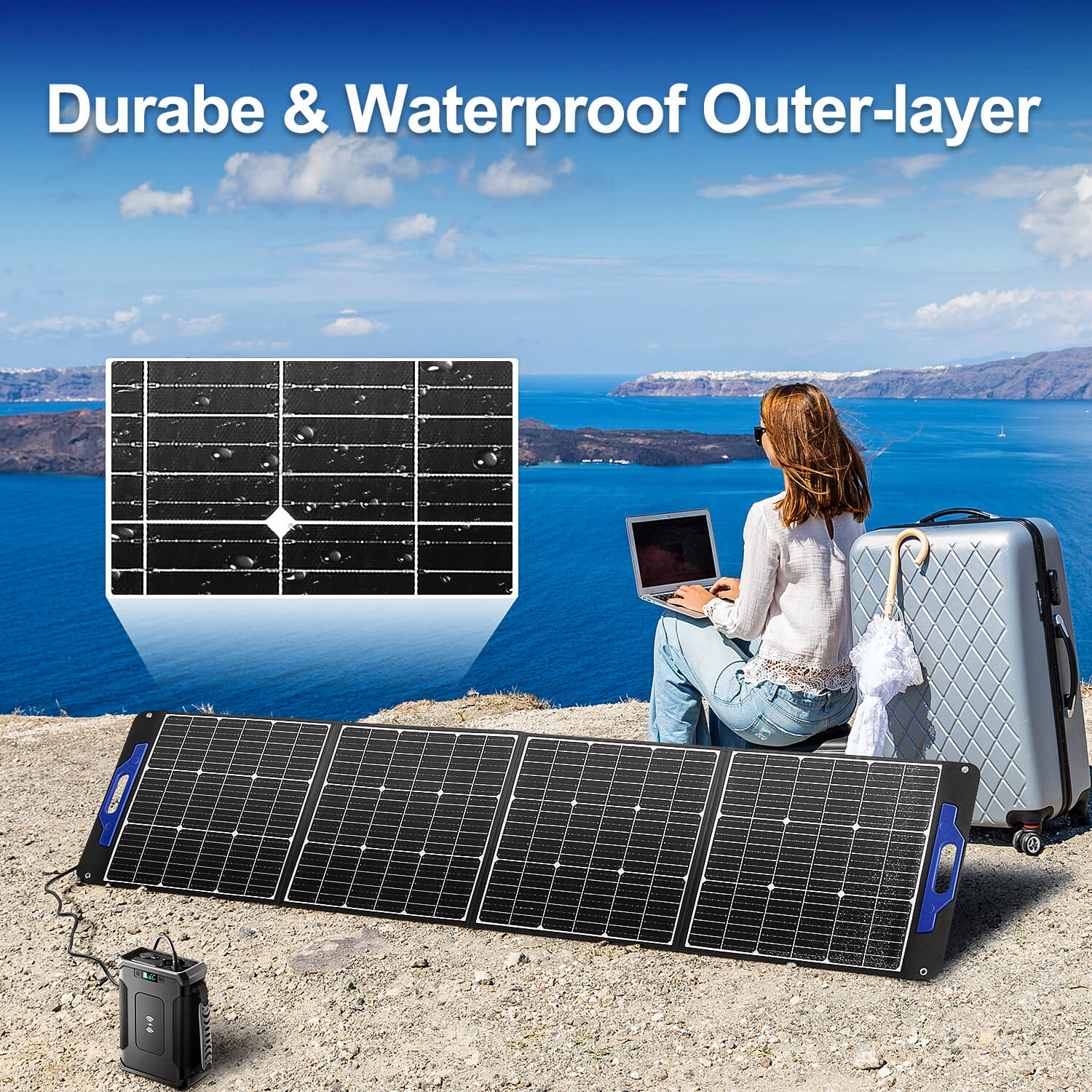 BODEGAcooler 200W Portable Solar Panel Eco-Friendly Source - Image 11