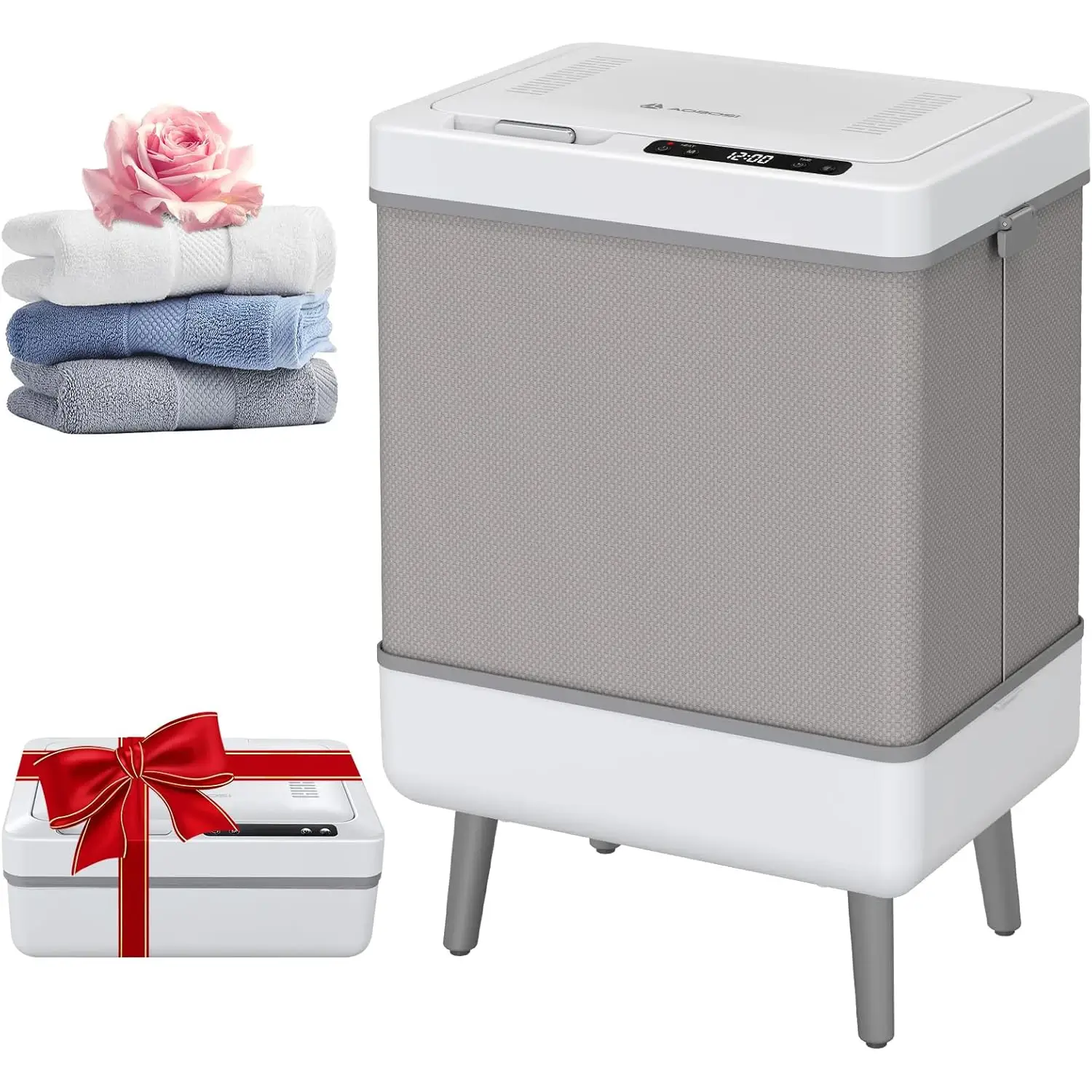 Foldable Hot Towel Wamer Busket | Blanket Heater Towel Warmers Bucket 35L