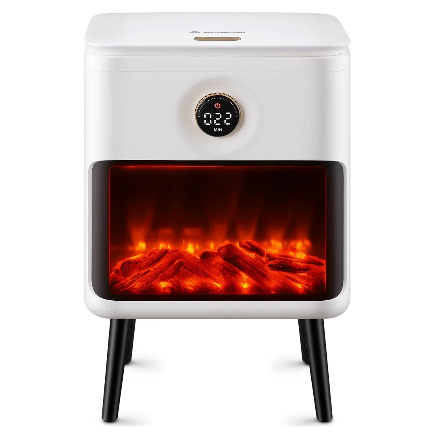 Towel Warmer Bucket with LED Fireplace | Portable Bucket Towel Warmer for RV / Cabin 22L - Image 2
