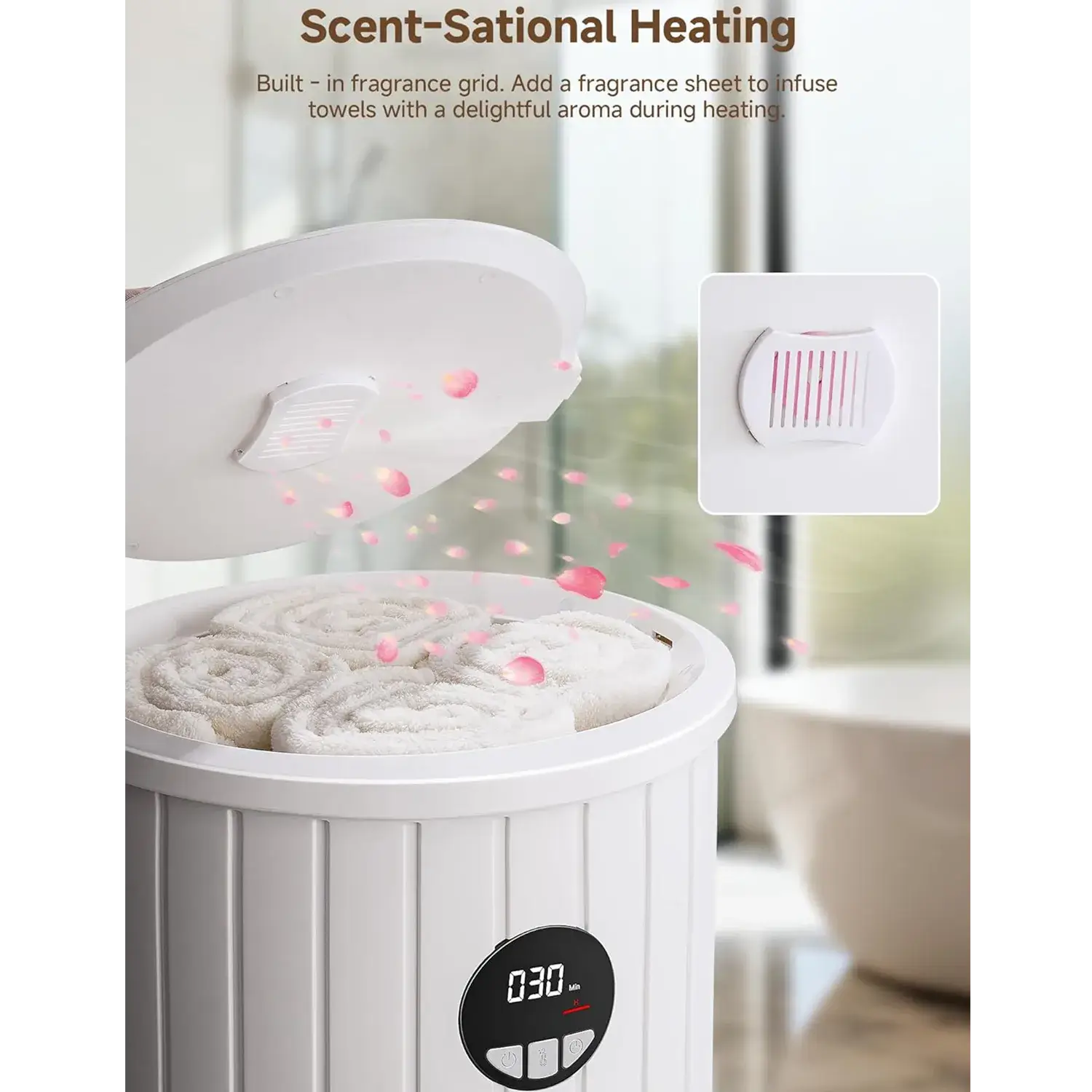 Towel Warmers for Bathroom with Digital Display 20L - Image 10