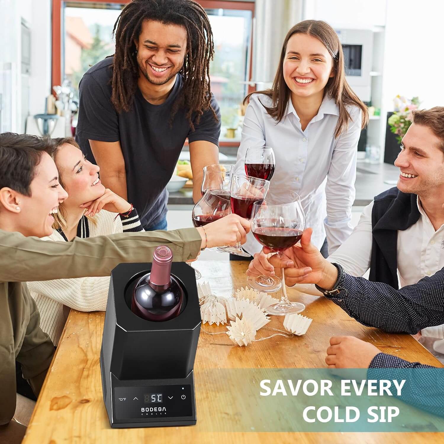 BODEGACOOLER Wine Chiller Electric Wine Bottle Chiller - Image 4